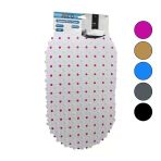 Oval - Eko Pvc +Vantuz Desen - Şeffaf Renkli 122Pcs Vantuz Kaydırmaz Banyo - Küvet Paspas 33X61cm (5365)