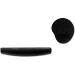 Oval Ergopad Klavye Pad+ Mause Bilek Destekli Ergonomik Klavye Mouse Pad Set Dayanıklı Kolay - Siyah