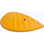 Oval Hız Kesici Kapağı, Yol Kasisi 10 x 30 x 4 cm - Sarı