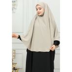 OVAL MEDİNE İPEĞİ SUFLE - Bej - Standart
