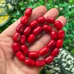 Oval Silindir Mercan Taşı 10X15 Mm