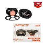 Oval Yüksek Performans Oto Hoparlör Seti - Visor MD 6985