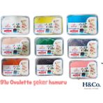 Ovalette Şeker Hamuru 9'lu Avantaj Seti - 9 kg