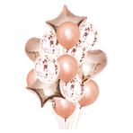 Ovanda Folyo Balon, Doğum Günü Balonları, Düğün Balonları, Dekorasyon Düğün, Doğum Günü, Nişan Dekorasyonu, Parti, Doğum Günü, Sevgililer Günü, Nişan, Pembe Altın Balon Seti