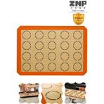 Oven Silikon Fırınlanabilir Pişirme Kağıdı 30x40 Cm Kendinden Yağlı Yıkanabilir Silpat Hamur Açma Matı