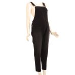 Overdo Anne Giyim Hamile Salopet Denim Koyu Gri XL -