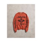 Overdrive Vintage Mötley Crüe Dr. Feelgood Turuncu 3 İplik Sweatshirt