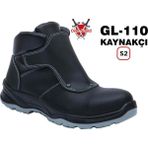 Overguard GL110 S2 Kompozit Burunlu Siyah Kaynakçı İş Botu