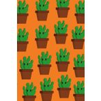 Overjoyed Opuntia Cacti | Cute & Kawaii Aesthetic | Narrow Ruled Lined Notebook | A5 6x9” | 120 pages: Personalised Gift Idea for Friends and Family