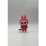 OVERMAX Labubu Figürü The Monsters - 13 cm Koleksiyon Oyuncağı Labubu Pembe