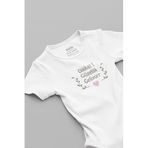 Overoz Organik%100 Pamuk Dikkat Güzellik Geliyor Bebek Body Çıtçıtlı Zıbın Tulum 5902-B, 9-12 Ay