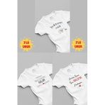 Overoz Organik%100 Pamuk Hala 3'lü Bebek Body Set Beyaz Bebek Badi Çıtçıtlı Zıbın Üçlü 5135h-5137-5165, 9-12 Ay