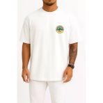 Oversize Amfibi Deniz Piyade Cep Tasarımlı Unisex T-Shirt