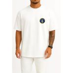 Oversize Amfibi Deniz Piyade Tugay Komutanlığı Cep Tasarımlı Unisex T-Shirt