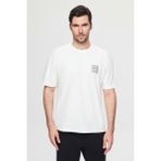 Oversize Beyaz Baskılı %100 Pamuk T-shirt 2EC14ORT05212
