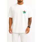 Oversize Bulbasaur Cep Baskılı Unisex T-Shirt