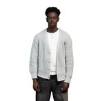 Oversize Crop Model V Yaka Düğme Kapamalı Örgü Hırka