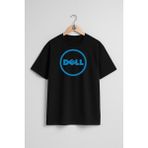 Oversize Dell Optiplex Laptop Göğüs Tasarımlı Unisex T-Shirt