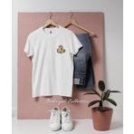 Oversize dolar çanta ve banknot Tasarımlı Unisex T-Shirt