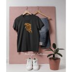 Oversize Düşen Jenga Blokları Tasarımlı Unisex T-Shirt - XL - Siyah