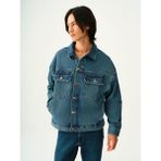 Oversize Fit Erkek Ceket - Yeşil - M