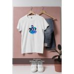 Oversize Graphic Design LED Zeppelin Tasarımlı Unisex T-Shirt - Beyaz