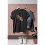 Oversize İskambil Kağıt Logoları Tasarımlı Unisex T-Shirt