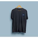 Oversize Kayı Boyu Bayrağı Simgeli Unisex T-Shirt - Siyah