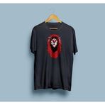 Oversize Kırmızı Aslan GS Tasarım Unisex T-shirt