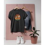Oversize LED Zeppelin Swan Song Records Tasarımlı Unisex T-Shirt - XL - Siyah