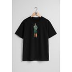 Oversize Might Guy Kakashi Hatake Naruto Uzumaki Göğüs Tasarımlı Unisex T-Shirt
