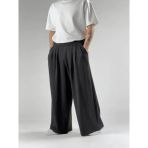 Oversize Samurai Siyah Erkek Pantolon Coc2904