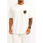 Oversize Solotürk F16 Gösteri Ekibi Cep Ve Sırt Tasarımlı Unisex T-Shirt