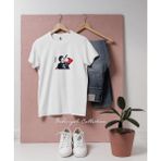 Oversize Suga Bts K-Pop Musician Tasarımlı Unisex T-Shirt - Beyaz
