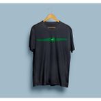 Oversize Suudi Arabistan Bayrağı Unisex T-Shirt - M - Siyah