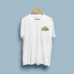 Oversize Tiger Tank Baskılı Unisex T-shirt