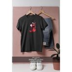 Oversize Tokyo Ghoul Anime Ken Kaneki Manga Tasarımlı Unisex T-Shirt - XL - Siyah