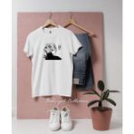 Oversize Tokyo Ghoul-re Manga Tasarımlı Unisex T-Shirt - XL - Beyaz