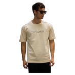 Oversize tşört düz yaka%100 pamuk (KREM EXPLORER, L)