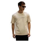 Oversize tşört düz yaka%100 pamuk (KREM EXPLORER, XXL)