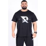 Oversize - Your Tshirt Piece Erkek Rahat Kalıp Sporcu Tişört - Fitness & Spor Giyim - %100 Pamuklu Kumaş - Siyah