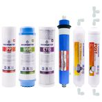 OverWater Açık Kasa Su Arıtma Cihazı 6 lı Filtresi Seti 10 Aşamalı Özel Sarım Membran Filtre