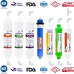 OverWater Kapalı Kasa Su Arıtma Cihazı 7 li Inline Filtresi Seti 11 Aşamalı Özel Sarım Membran Filtre
