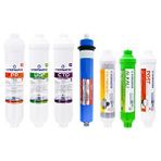 Overwater Kapalı Kasa Su Arıtma Cihazı 7 Li Inline Filtresi Seti 11 Aşamalı Özel Sarım Membran Filtresi