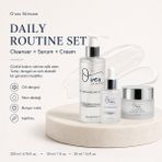 O'ves Skincare Daily Routine Set 1 Adet O’ves Skincare Daily Balancing Cleanser 200 ml + 1 Adet O’ves Skincare Daily Hydration Serum 30 ml + 1 Adet O’ves Skincare Daily Repair Cream 50 ml