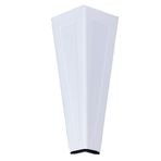 Ovit Koltuk Baza Sehpa Masa Ayağı Metal Ayak 14 Cm Beyaz