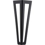 Ovit Koltuk Baza Sehpa Masa Ayağı Metal Ayak 20 Cm Siyah