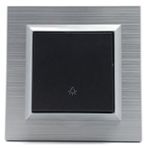 Ovivo Quantum Gümüş Light Anahtar Gri