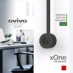 Ovivo ( Xone ) Siyah Sıvaüstü Topraklı Priz