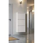 OVROL Üçlü Metal Ayakkabılık Premium Beyaz